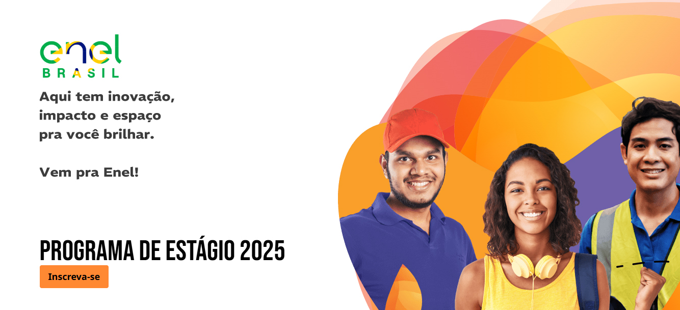 Enel abre mais de 200 vagas para programa de estágio