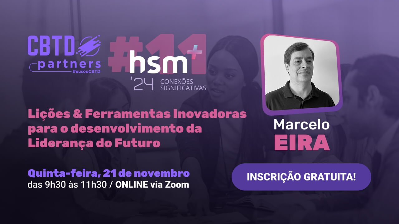 CBTD Partners de novembro terá foco no desenvolvimento de lideranças do futuro