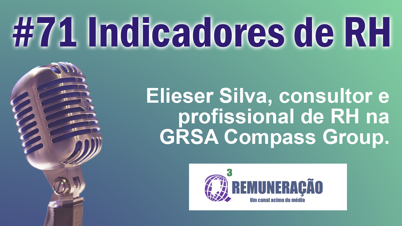 Novo episódio do Podcast Q3 Remuneração trata de indicadores de RH
